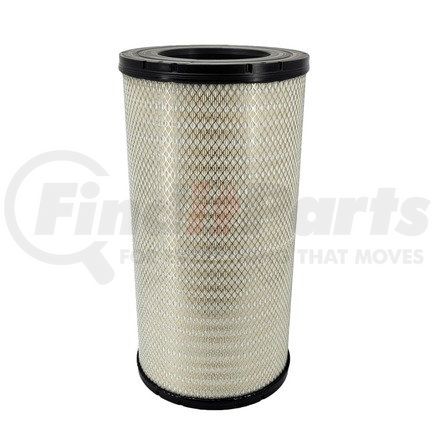 TR518-EF by TORQUE PARTS - Engine Air Filter - 7.448 in. ID, 12.95 in. End 1 OD, 12.8 in. End 2 OD, 26.1 in. Overall Height, for Western Star/Peterbilt/Kenworth Trucks