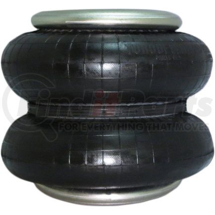 TR6910 by TORQUE PARTS - Suspension Air Spring - Double Convoluted, 3.12 in. Compressed Height