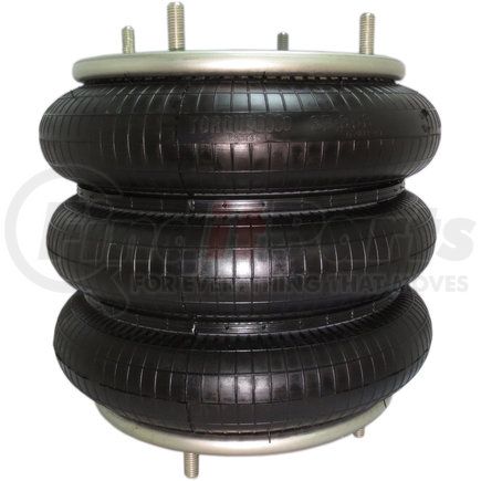TR7818 by TORQUE PARTS - Suspension Air Spring - Triple Convoluted, 4.80 in. Compressed Height
