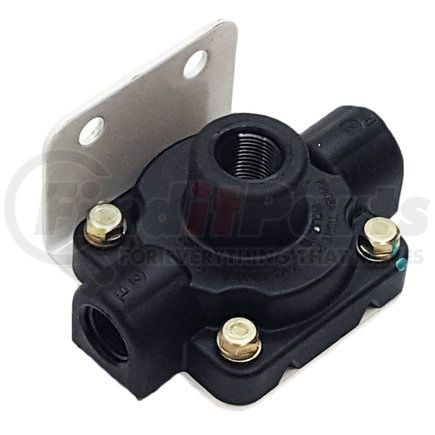 TR802743 by TORQUE PARTS - Air Brake Quick Release Valve - QRN, 3/8" PTC Supply/Delivery Ports