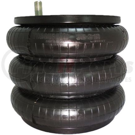 TR8032 by TORQUE PARTS - Suspension Air Spring - Triple Convoluted, 4.55 in. Compressed Height