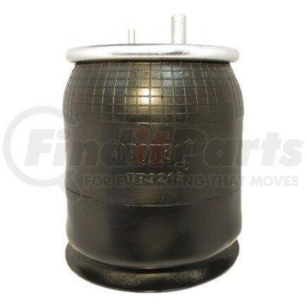 TR9213 by TORQUE PARTS - Suspension Air Spring - 6 in. Compressed Height, Reversible Sleeve, for Navistar Trucks