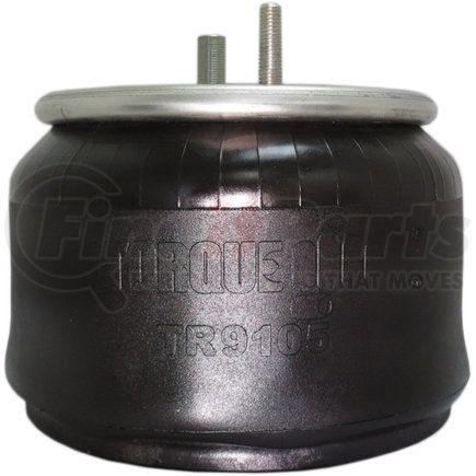 TR9105 by TORQUE PARTS - Suspension Air Spring - Trailer, 6 in. Compressed Height, Reversible Sleeve, for Hendrickson Metal Base