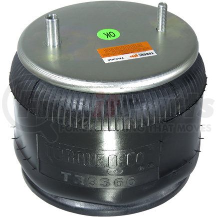 TR9366 by TORQUE PARTS - Suspension Air Spring - Trailer, 5.50 in. Compressed Height