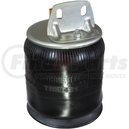 TR9471 by TORQUE PARTS - Suspension Air Spring - Trailer, 9.70 in. Compressed Height, Reversible Sleeve