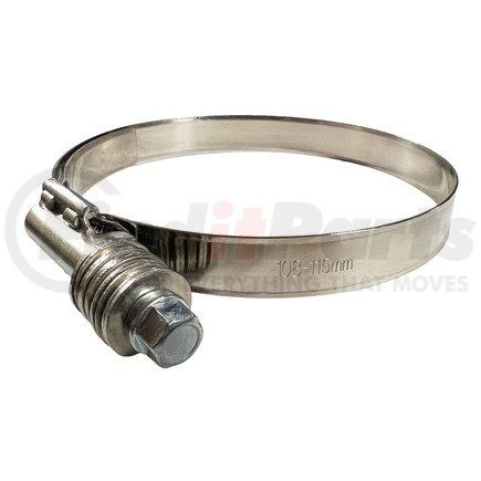 TRCL1081155S by TORQUE PARTS - Constant-Tension Clamp, with Spring, for Soft Hose and Tube, 4-1/4-4-1/2 in. Diameter