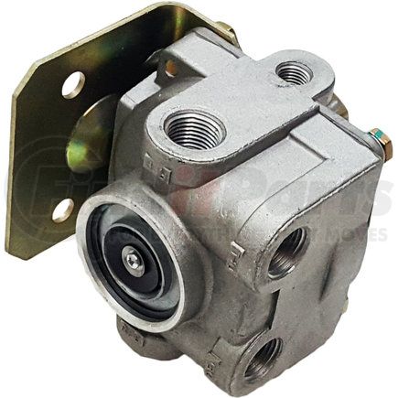 TRKN28071 by TORQUE PARTS - Air Brake Relay Valve - Anti-Compounding, (2) 1/2" Delivery Ports, (2) 1/2" Supply Ports, 1/4" and 1/8" Control Ports