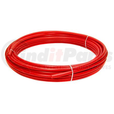 TRNTRD14 by TORQUE PARTS - Pneumatic Polyethylene Tubing - 1/4", for Push to Connect Fittings, Red