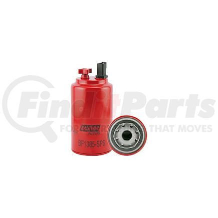 Hasting Filter BF1385-SPS Fuel/Water Separator Spin-on with Drain, Sensor Port and Reusable Sensor