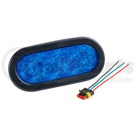 607101-03SB by FEDERAL SIGNAL - 6" OVAL FLASHING LED KIT,