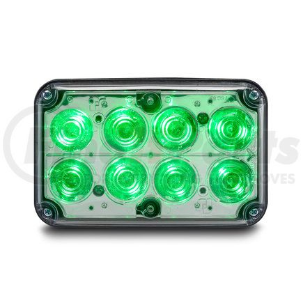 LEDTCL64C-G by FEDERAL SIGNAL - LED TCL, GREEN, 6X4
