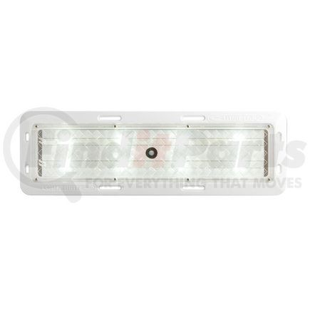 ILL28CMB by OPTRONICS - Dome Light - 8 Diodes, 18", 12-24V, 1.61A, White, Rectangular, with Motion Sensor, for Extreme Temperatures