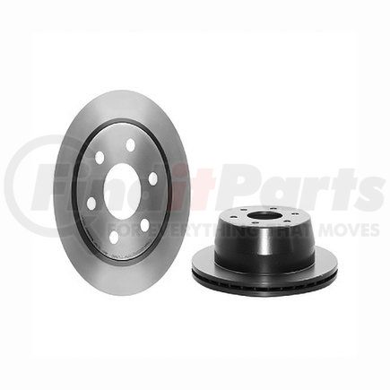 09.8810.81 by BREMBO - Premium UV Coated Front and Rear Brake Rotor
