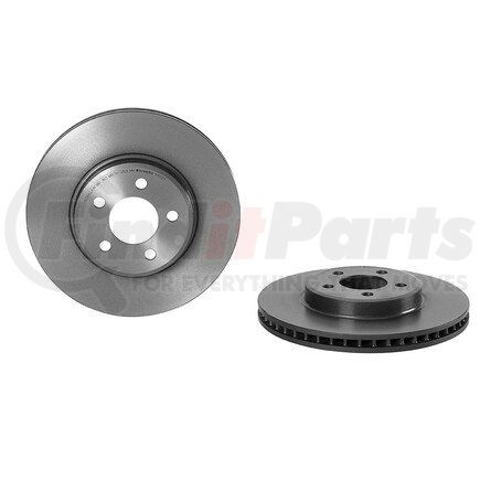 09.A402.11 by BREMBO - Premium UV Coated Front Brake Rotor
