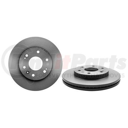 09.A406.11 by BREMBO - Premium UV Coated Front Brake Rotor