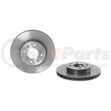 09.A445.11 by BREMBO - Premium UV Coated Front Brake Rotor