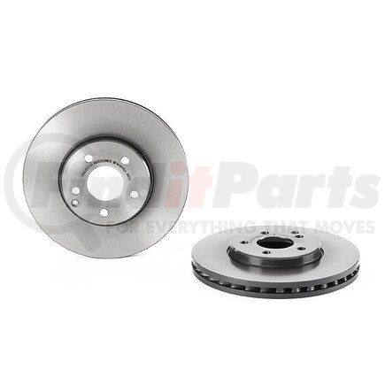 09.A447.11 by BREMBO - Premium UV Coated Front Brake Rotor