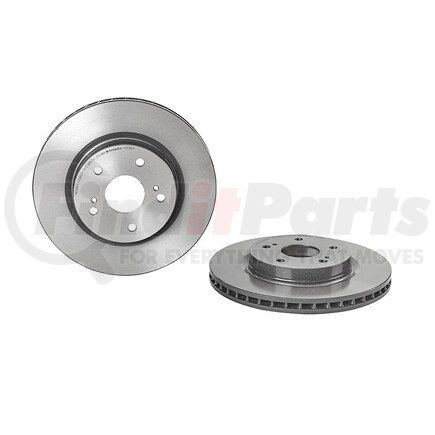 09.A538.11 by BREMBO - Premium UV Coated Front Brake Rotor