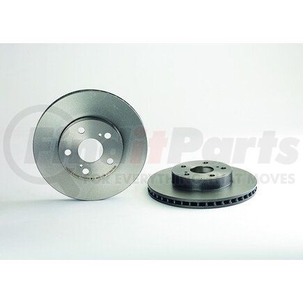 09.A713.11 by BREMBO - Premium UV Coated Front Brake Rotor