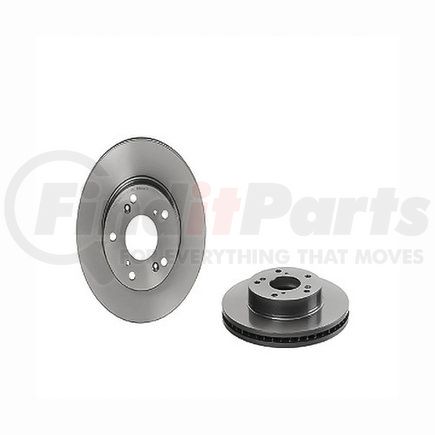 09.D395.11 by BREMBO - Premium UV Coated Front Brake Rotor