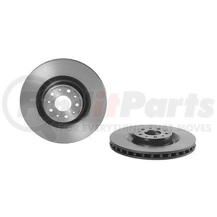 09.A444.41 by BREMBO - Premium UV Coated Front Brake Rotor