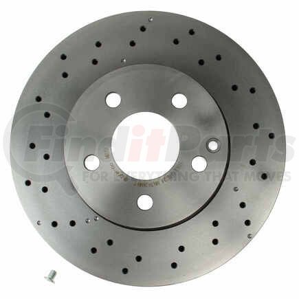 09.A613.51 by BREMBO - Premium UV Coated Front Brake Rotor