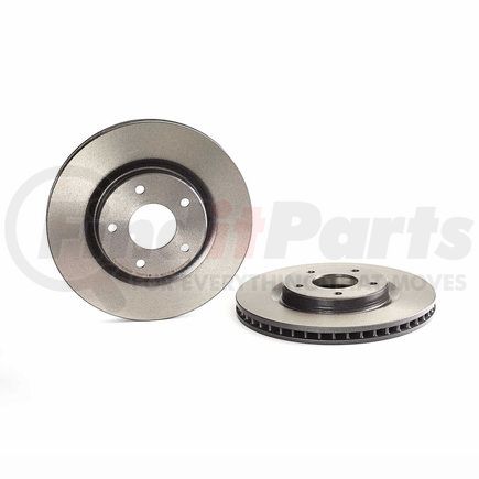 09.A716.21 by BREMBO - Premium UV Coated Front Brake Rotor