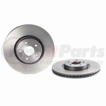 09.A728.11 by BREMBO - Premium UV Coated Front Brake Rotor