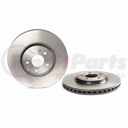 09.A758.11 by BREMBO - Premium UV Coated Front Brake Rotor