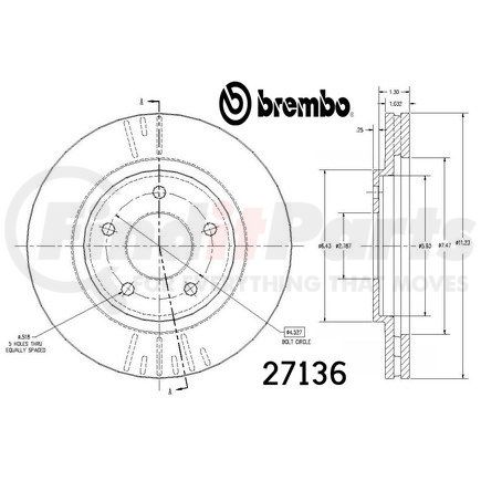 27136 by BREMBO - 27136