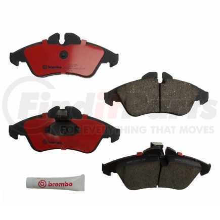 P50029N by BREMBO - Premium NAO Ceramic OE Equivalent Pad-SS