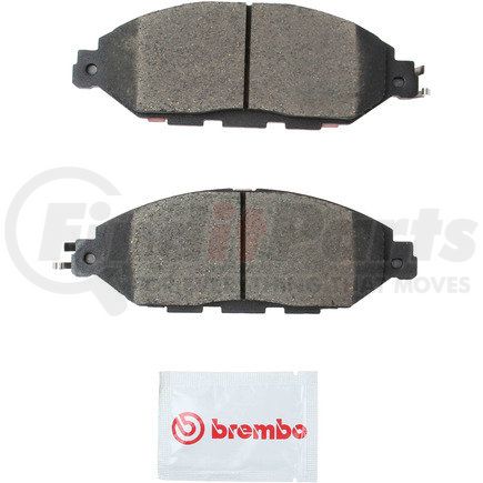 P56107N by BREMBO - Premium NAO Ceramic OE Equivalent Pad