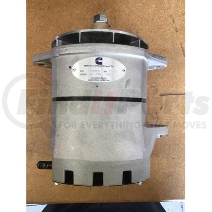 4000590-B by DELCO REMY - MARINE APPLICATION-CORROSION RESISTANT W/ BUILT IN VOLTAGE REGULATOR.  FOR USE W/ INSULATED RETURN SYSTEM.  SAME AS DELCO 19011192, 10459311, 8600467Alternator Delco model# 33SI, 24 Volt, 75 Amp (Replaces old Part# 3056492) (Delco Remy part# 19011192) (Ne