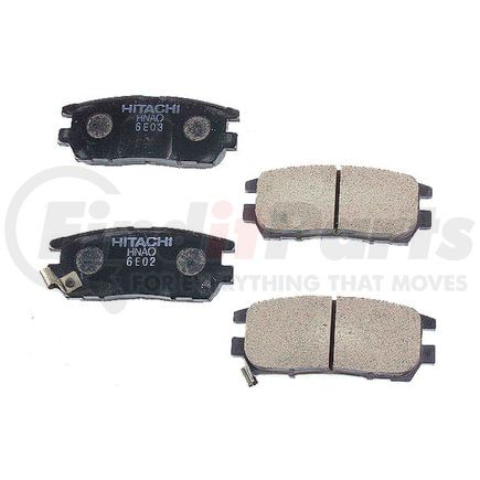 Hitachi D 1231 H Disc Brake Pad for MITSUBISHI