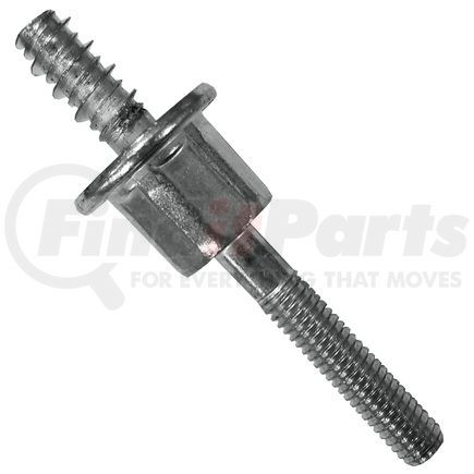23-13653-000 by FREIGHTLINER - Stud - Double End, Steel, Zinc Plated