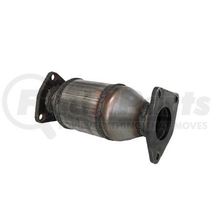 17446 by DAVICO - Catalytic Converter - Direct Fit, Gaskets Included, 3 Bolt Fixed Flange, 10.25 in. Length