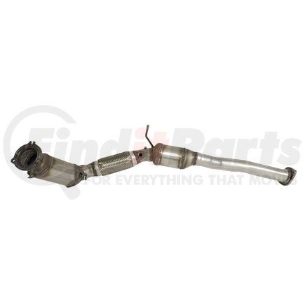 18543 by DAVICO - Catalytic Converter - Rear, Direct Fit for 2013-2016 Volvo S60