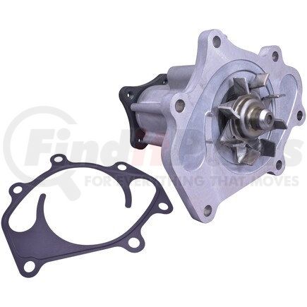 WUP0006 by HITACHI - Water Pump - Includes Gasket - Actual OE part