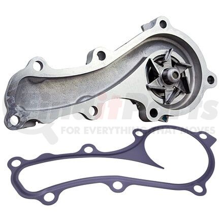 WUP0005 by HITACHI - Water Pump - Includes Gasket - Actual OE part