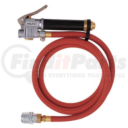 I-409 by HALTEC - Inflator Gauge - Large Bore, 6 ft. Hose Length, with H-4660A Chuck