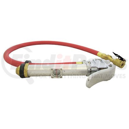 I-440-3 by HALTEC - Inflator Gauge - 3 ft. Hose Length, with CH-360OP Clip-on Air Chuck