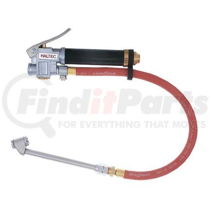 I-406M by HALTEC - Inflator Gauge - 12 ft. Hose Length, with CH-335 Dual Foot Air Chuck