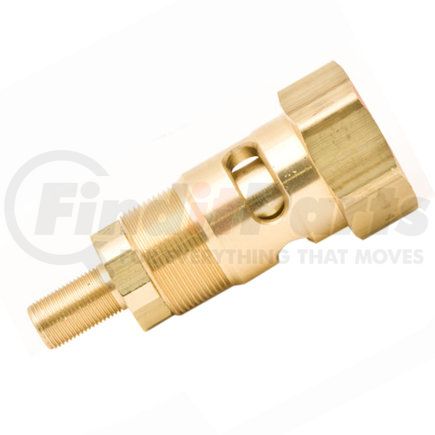 MB-27 by HALTEC - Tire Valve Stem - Face Seal Rigid Mega Bore Valve, Screws onto MB-29 Connector