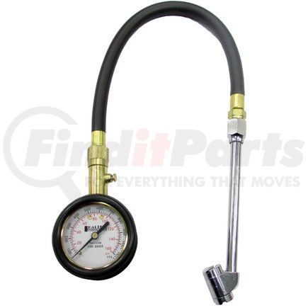 N-1055 by HALTEC - Dial Air Gauge - with CH-335 Dual Foot Air Chuck, 12" Standard Bore Air Gauge