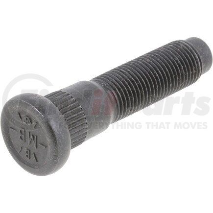 10020918 by DANA - Axle Bolt - 9/16 in.-18 Thread, 0.64 in. Knurl dia., for Slip Fit Rotors