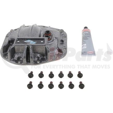 10044349 by DANA - Differential Cover - DANA 35 AdvanTEK JL Rear Axle, Rear, Nodular Iron, Gray, 12 Bolts