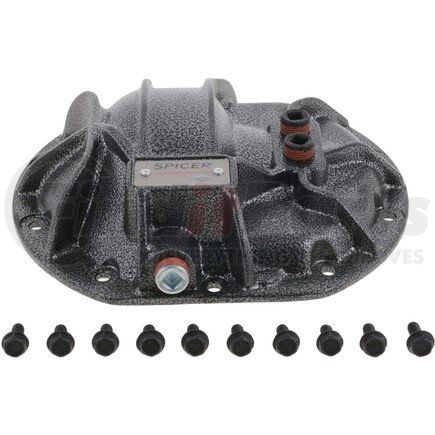 10049342 by DANA - Gray Nodular Iron Differential Cover Kit; Ford 7.5 Axle