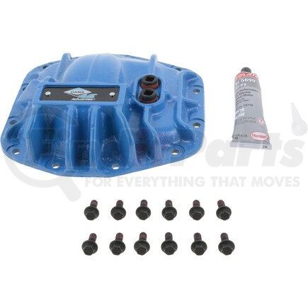 10053466 by DANA - Differential Cover - DANA 44 AdvanTEK JL Front Axle, Front, Nodular Iron, Blue, 12 Bolts