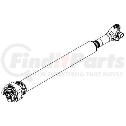 10113217 by DANA - Drive Shaft Assy Kit - Jeep Wrangler JK UD60 Rear - 1350 Series with T-Case Yoke