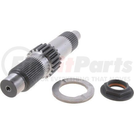 115122 by DANA - Differential Pinion Shaft - 13.09 in., 20 Teeth (Major Gear), 36 Teeth (Input Shaft End)